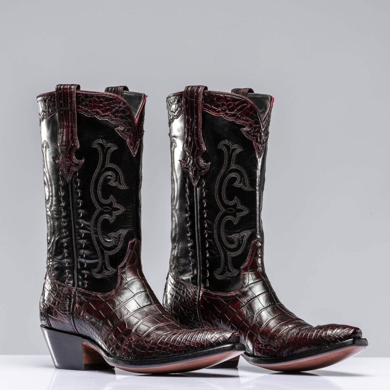 stallion boots black cherry majestic boots mens cowboy boots axels vail 39844735451370