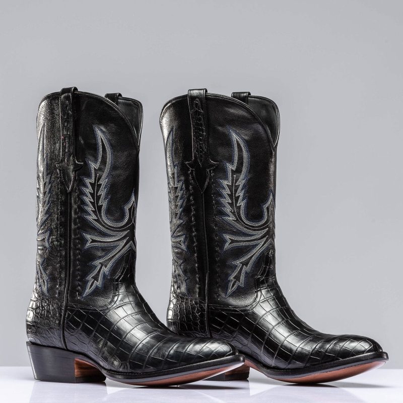 stallion boots crocodile belly cowboy boot mens cowboy boots axels vail 39844771004650