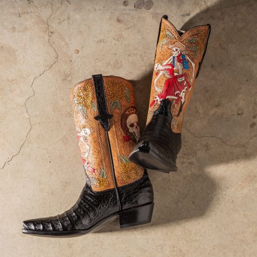 stallion boots day of the dead boots mens cowboy boots axels vail 40152765858026