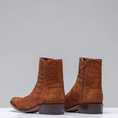 stallion boots limited edition sato suede zorro gallegos mens cowboy boots axels vail 40576604700906