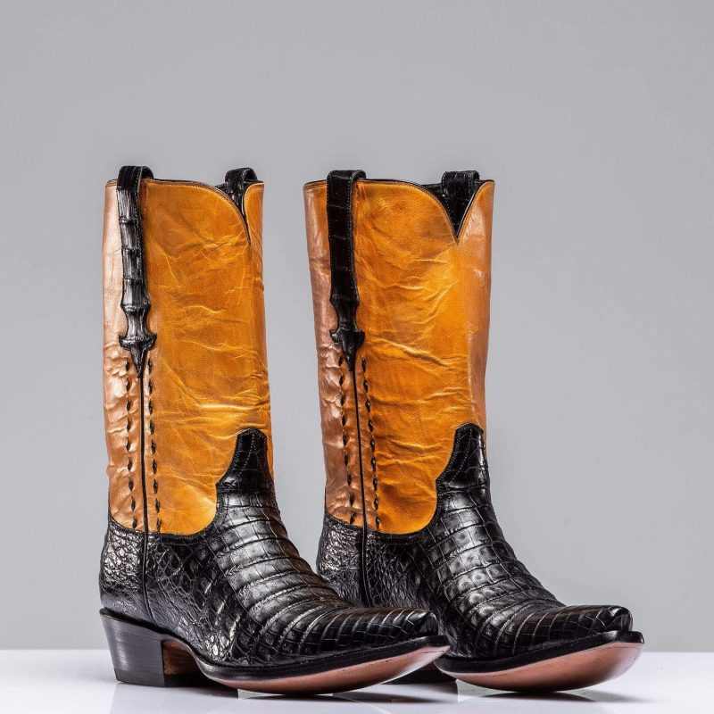 stallion boots matagorda caiman boots mens cowboy boots axels vail 29925114904765