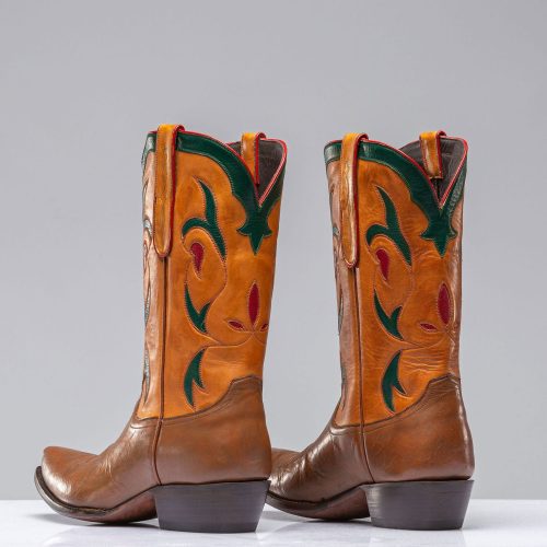 stallion boots ranch hand vintage inlaid boots mens cowboy boots axels vail 40576602276074