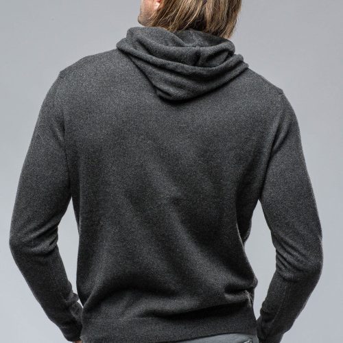 stile latino florio hooded cashmere sweater grey mens sweaters axels vail 38819041476842