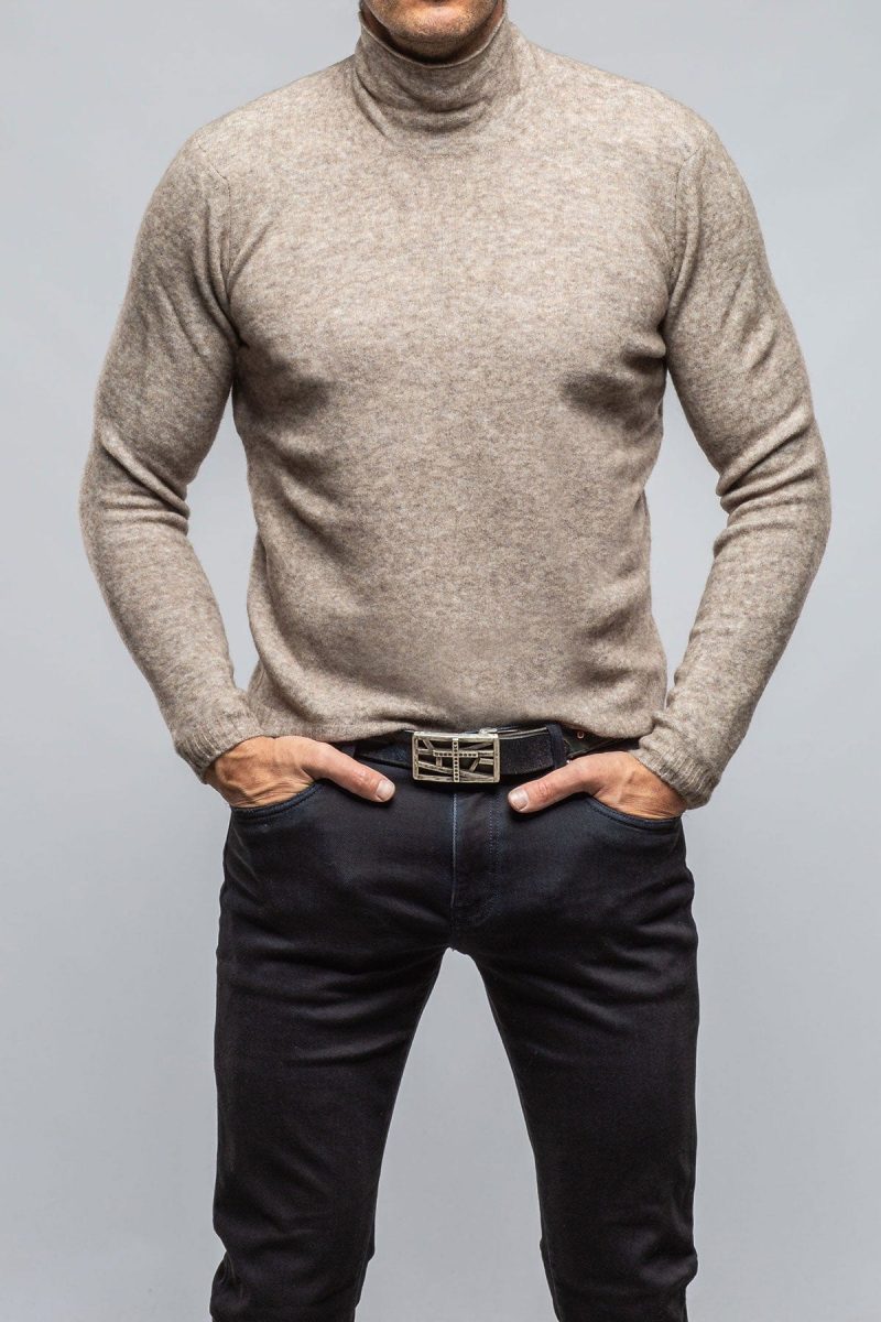 stile latino mandara sweater in grey beige mens sweaters axels vail 40526912979178