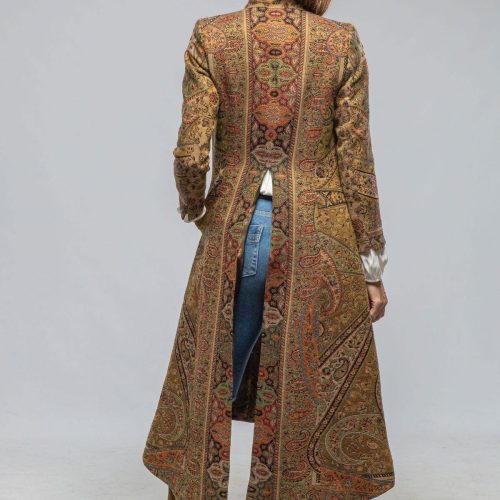 t ba long morgana coat in paisley ladies tailored jackets axels vail 40312429019370