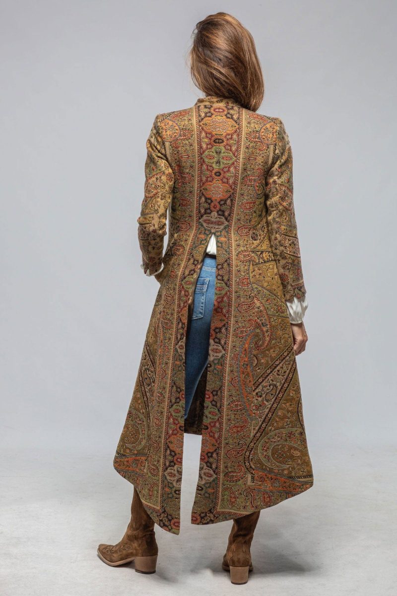 t ba long morgana coat in paisley ladies tailored jackets axels vail 40312429019370