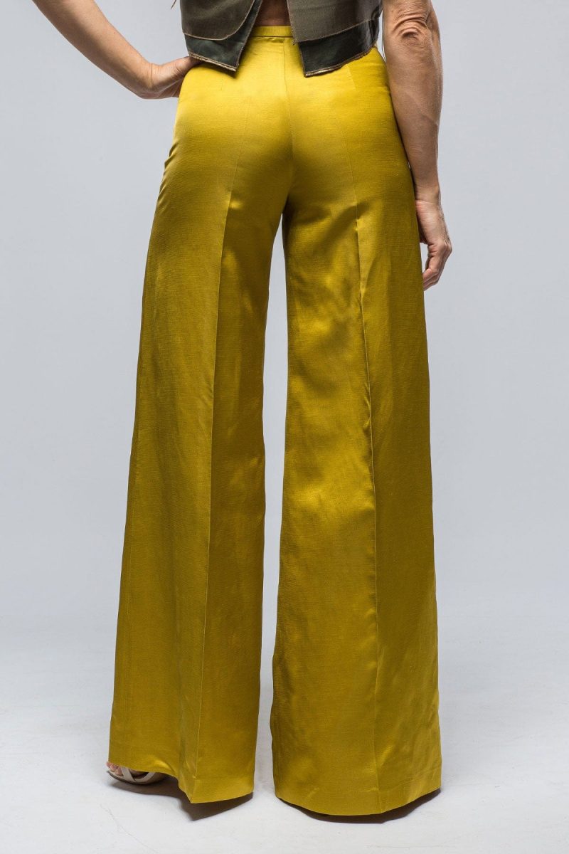 t ba maxi pant in gold ladies pants axels vail 39147689050346