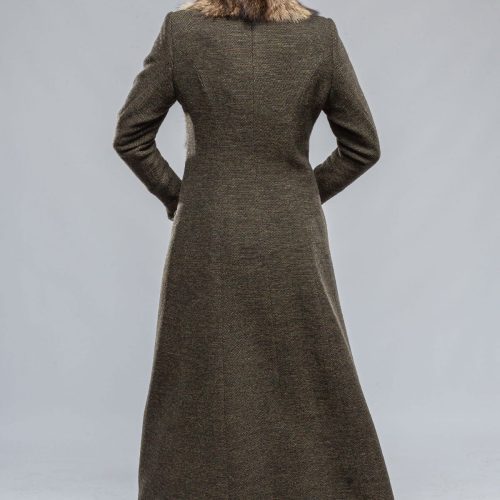 t ba st petersburg long fur trimmed coat in tweed ladies tailored jackets axels vail 39402756538602