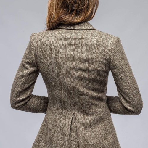 t ba sullavan tweed jacket in khaki ladies tailored jackets axels vail 30718391943357