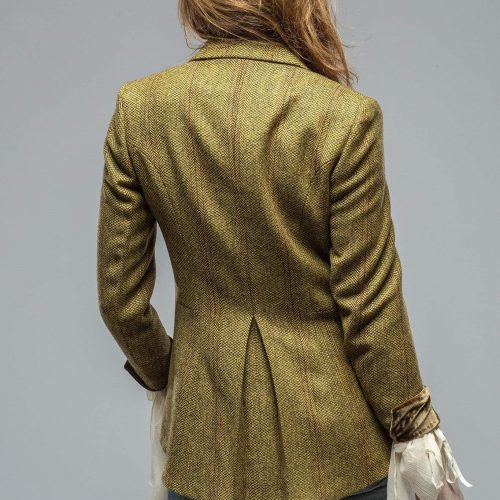 t ba sullavan tweed jacket in mustard olive ladies tailored jackets axels vail 29743090139325