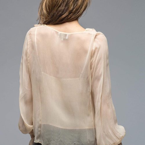 t ba swing blouse in nude chiffon ladies blouses axels vail 29806688600253