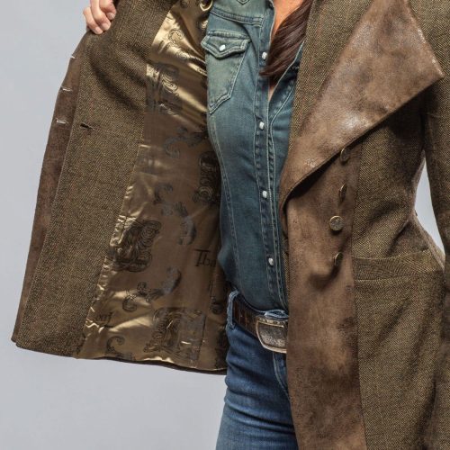 t ba tula tweed combo jacket in tweed herringbone ladies tailored jackets axels vail 40375800955114