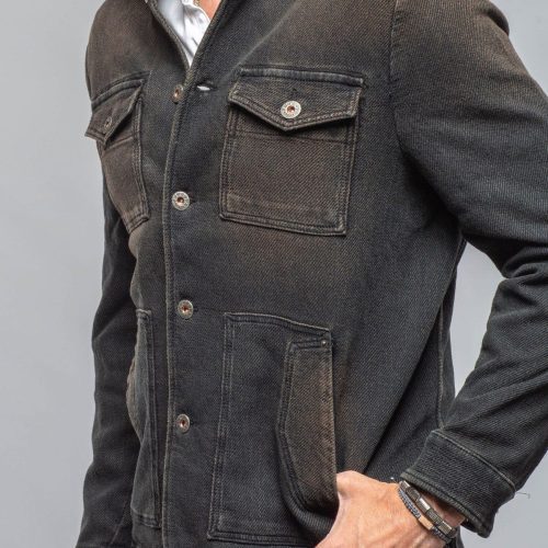 teleria zed chase ii jean jacket in desert mens outerwear overshirts axels vail 40417588019434