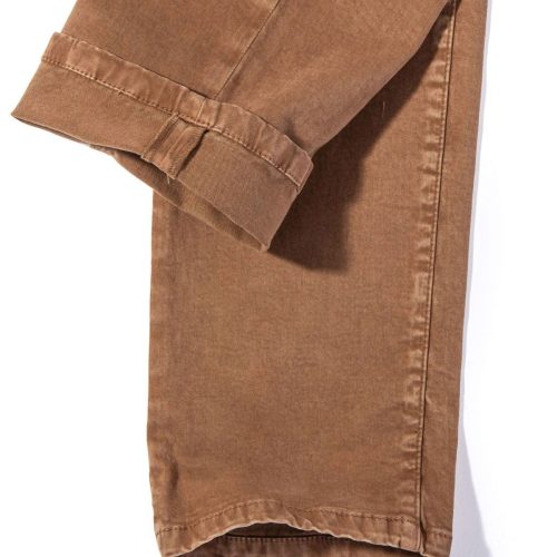 teleria zed ryland rugged soft touch cotton in cammello mens pants 5 pocket axels vail 38448883499242