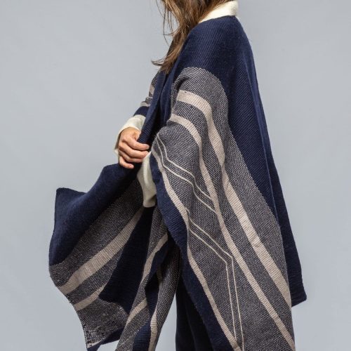 voz striped zig zag duster in navy opal ladies accessories scarves axels vail 39512081793258