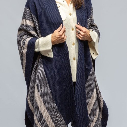 voz striped zig zag duster in navy opal ladies accessories scarves axels vail 39512081891562